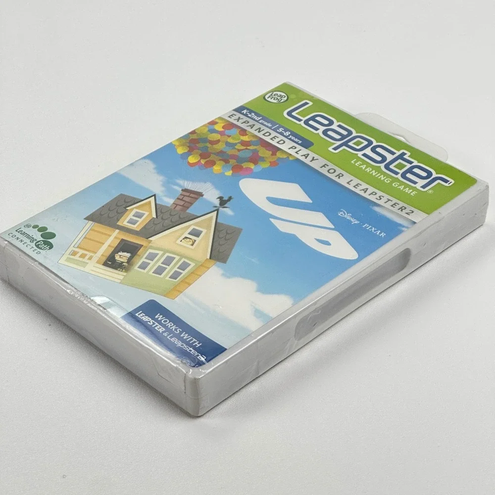 LeapFrog Leapster Learning Game‎ Disney Pixar Up K-2nd Grade Ages 5-8 New Sealed